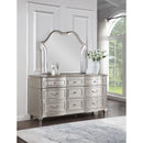  Coaster Furniture Evangeline 223393M 9-Drawer Dresser with Mirror - Silver Oak IMAGE 9