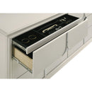  Coaster Furniture Olivia 224953M 6-Drawer Dresser and LED Mirror - Pearl White IMAGE 11