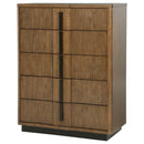  Coaster Furniture Terrace 224905 5-Drawer Chest of Drawers - Ash Brown IMAGE 3