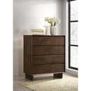  Coaster Furniture Glenwood 225015 4-Drawer Chest of Drawers - Warm Brown IMAGE 9