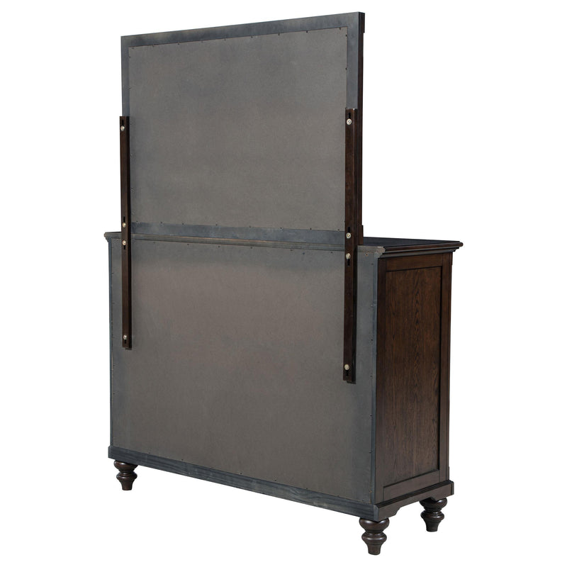  Coaster Furniture Andover 223633M 8-Drawer Dresser and Mirror - Dark Oak IMAGE 7