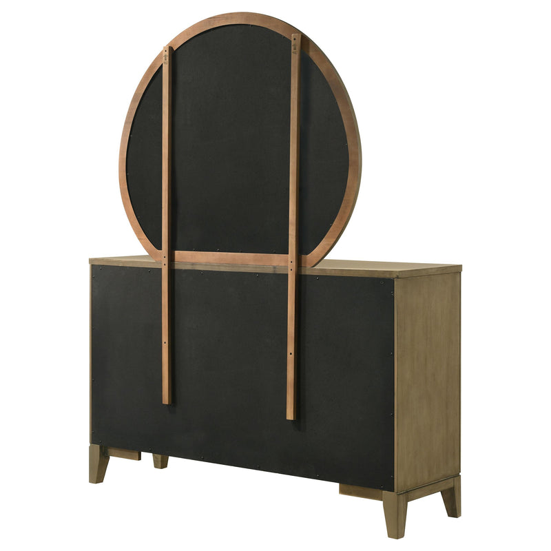  Coaster Furniture Granada 224923M 8-Drawer Dresser and Mirror - Natural Pine IMAGE 7