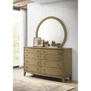  Coaster Furniture Granada 224923M 8-Drawer Dresser and Mirror - Natural Pine IMAGE 9