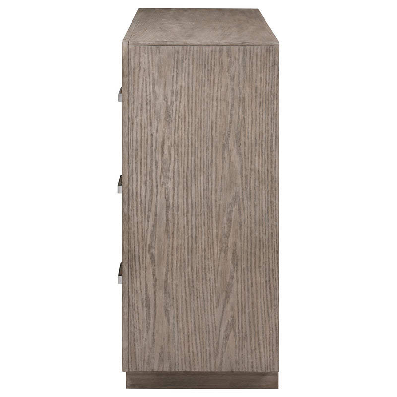  Coaster Furniture Kenora 224853 6-Drawer Dresser - Barley Brown IMAGE 4