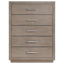  Coaster Furniture Kenora 224855 5-Drawer Bedroom Chest - Barley Brown IMAGE 2