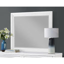  Coaster Furniture Marielle 224844 Dresser Mirror - Distressed White IMAGE 3
