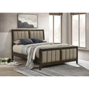  Coaster Furniture Wilkes 224421Q 51-inch Upholstered Queen Bed - Dark Cocoa IMAGE 4