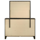  Coaster Furniture Wilkes 224423M 6-Drawer Dresser and Mirror - Dark Cocoa IMAGE 6