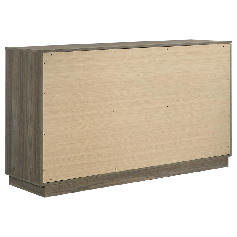  Coaster Furniture Fenwick 224983 9-Drawer Dresser - Grey Oak IMAGE 5