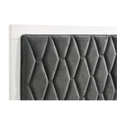  Coaster Furniture Sonora 224861Q Queen Upholstered Panel Bed - White IMAGE 6