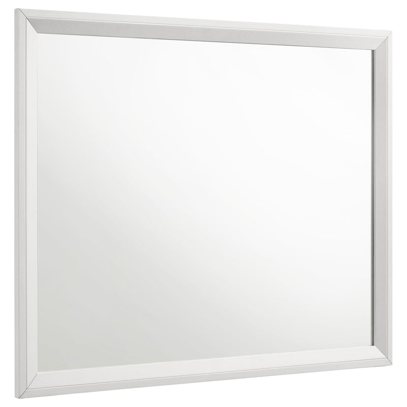 Coaster Furniture Sonora 224864 Dresser Mirror - White IMAGE 1
