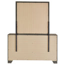  Coaster Furniture Wright 223343M 6-Drawer Dresser and Mirror - Brown Oak IMAGE 6