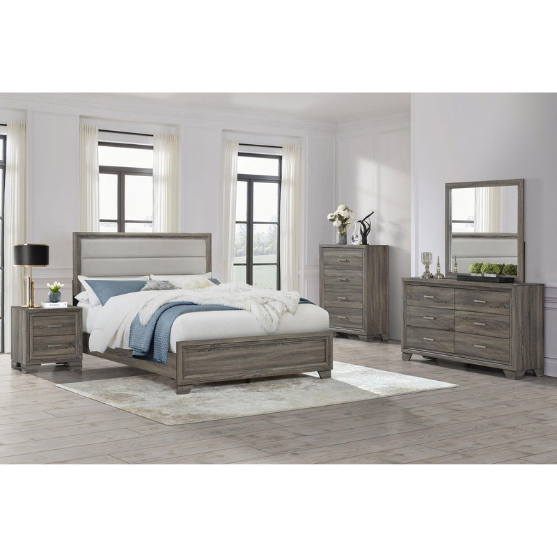  Coaster Furniture Wright 223343 6-Drawer Dresser Cabinet - Brown Oak IMAGE 10