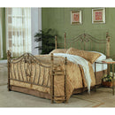  Coaster Furniture Sydney 300171KE Eastern King Headboard and Footboard - Brushed Gold IMAGE 2