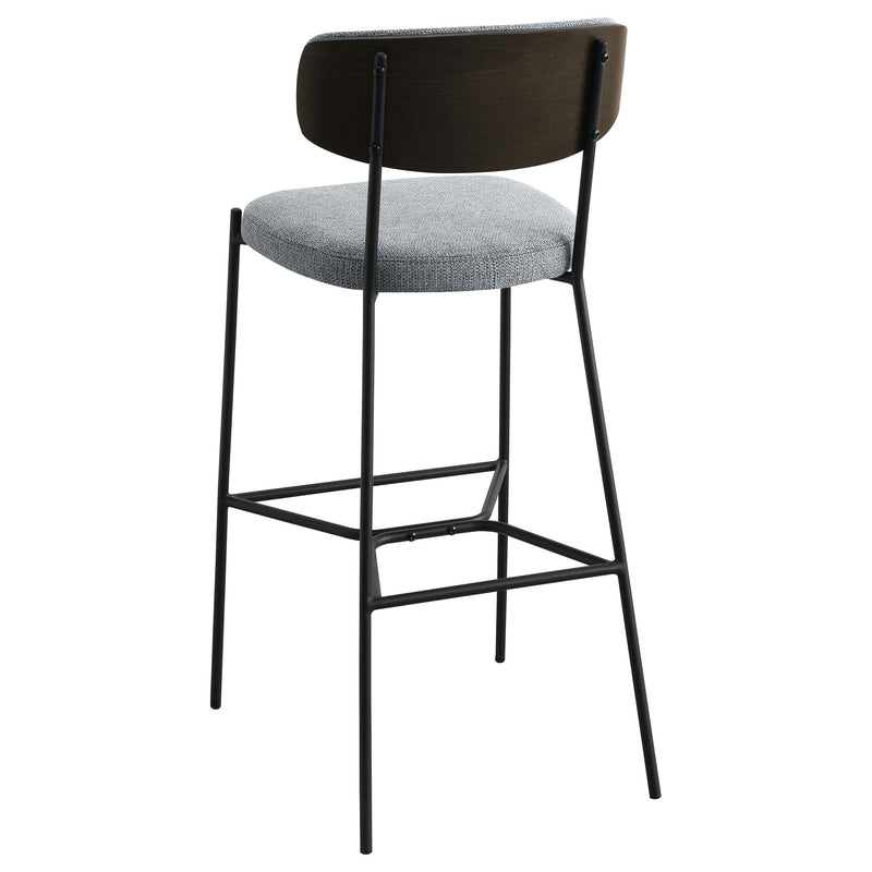  Coaster Furniture Elison 182647 Pub Height Bar Stool - Grey IMAGE 5