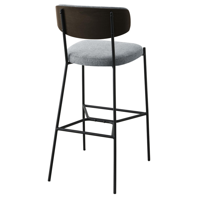  Coaster Furniture Elison 182647 Pub Height Bar Stool - Grey IMAGE 6