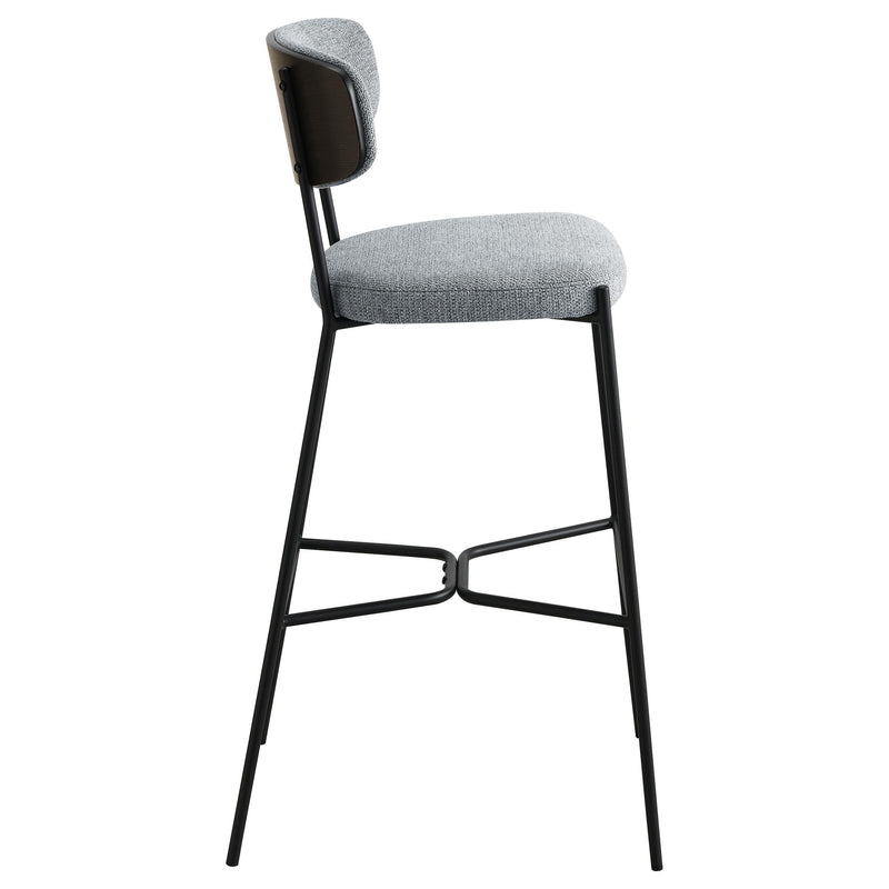  Coaster Furniture Elison 182647 Pub Height Bar Stool - Grey IMAGE 7