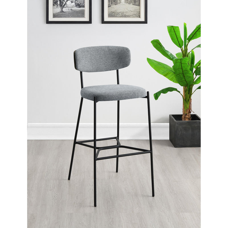  Coaster Furniture Elison 182647 Pub Height Bar Stool - Grey IMAGE 8