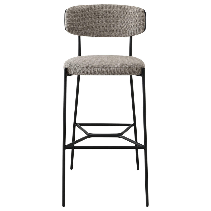  Coaster Furniture Elison 182657 Pub Height Bar Stool - Light Brown IMAGE 2