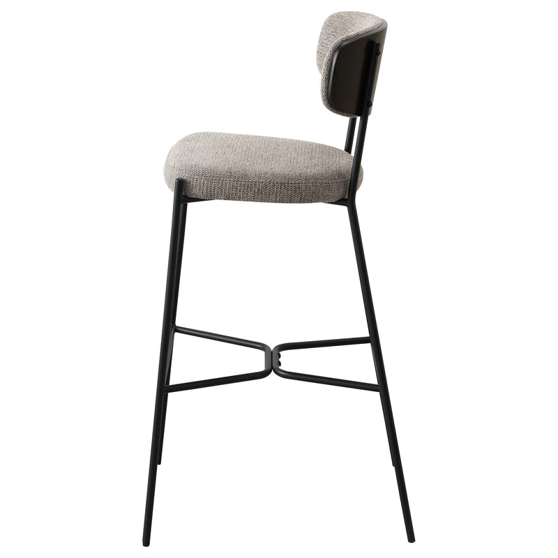  Coaster Furniture Elison 182657 Pub Height Bar Stool - Light Brown IMAGE 4