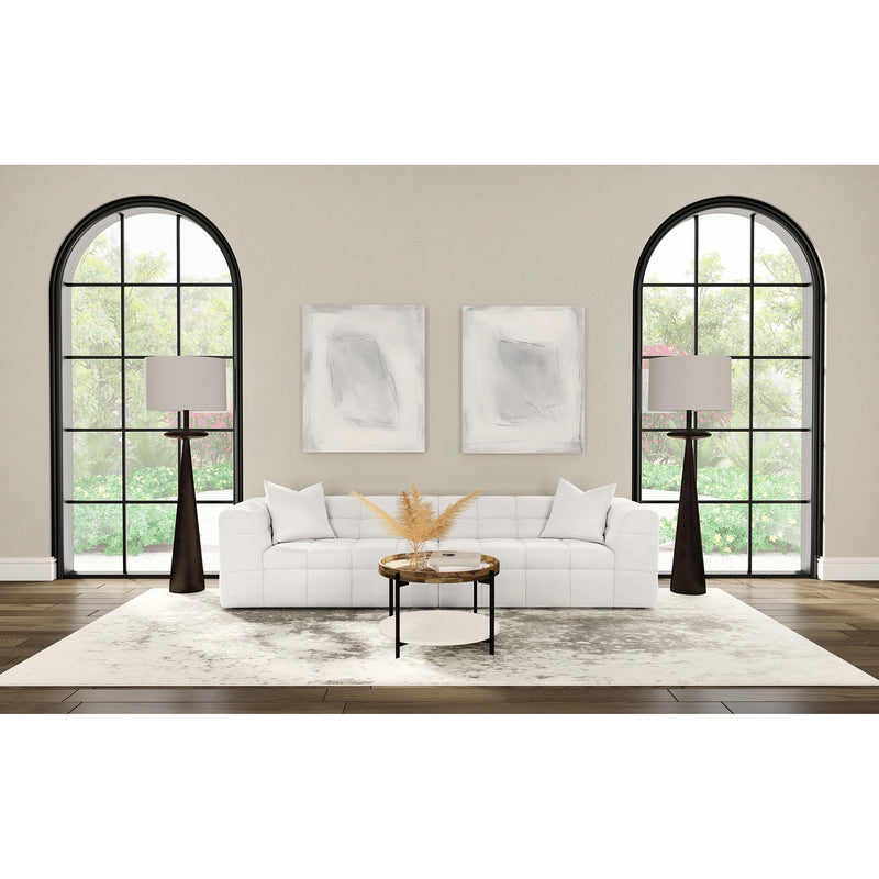  Coaster Furniture Everly 504850 Boucle Upholstered Extra Long Sofa - Off White IMAGE 10