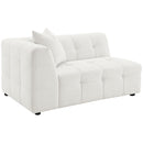  Coaster Furniture Everly 504850 Boucle Upholstered Extra Long Sofa - Off White IMAGE 8