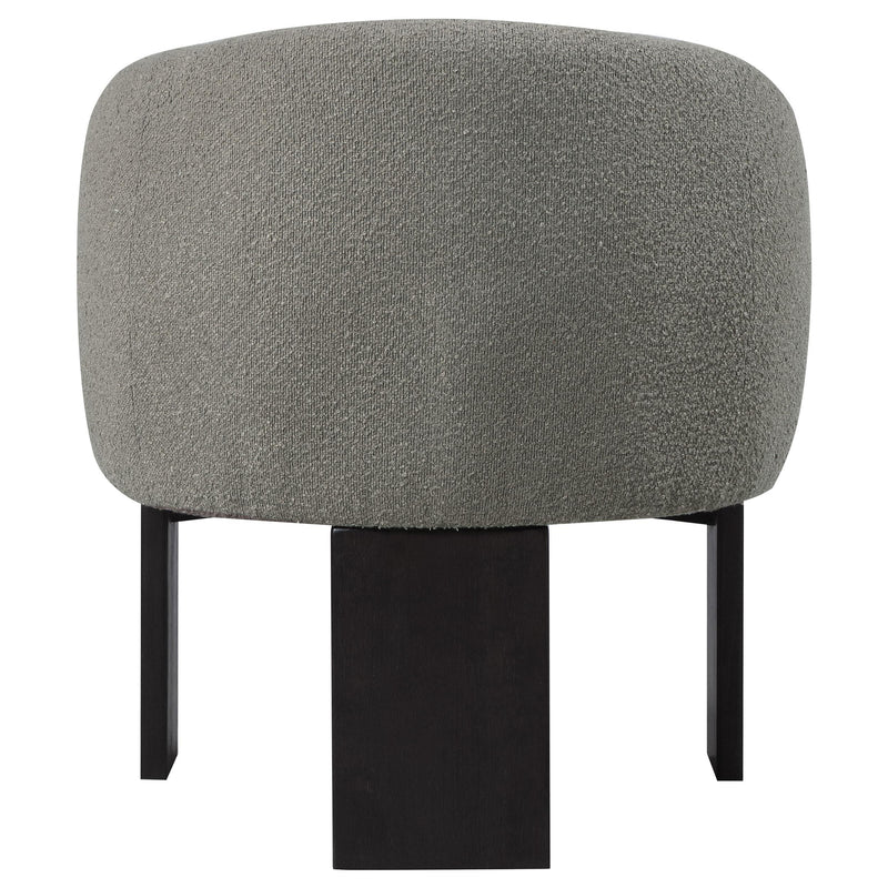  Coaster Furniture Valdez 903166 Boucle Upholstered Barrel Back Accent Chair - Brown IMAGE 6