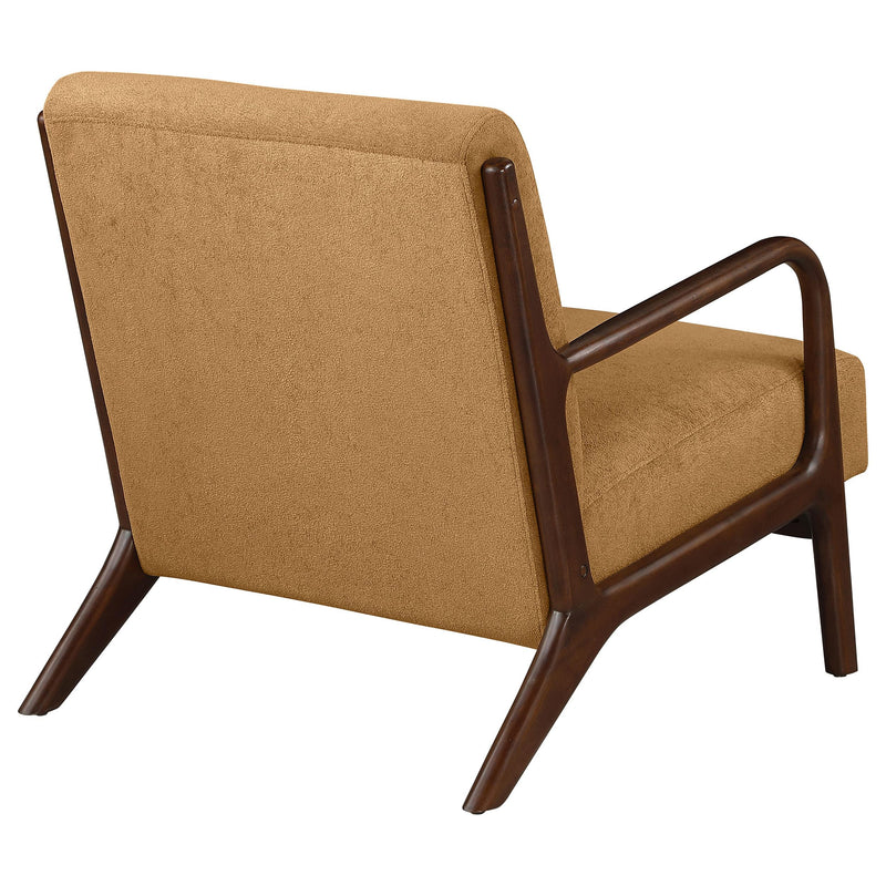  Coaster Furniture Foster 902271 Upholstered Wood Frame Accent Chair - Honey IMAGE 6