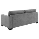  Coaster Furniture Simpson 360050 Upholstered Sofa Sleeper with Queen Mattress - Grey IMAGE 6