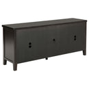  Coaster Furniture Concord 701782 2-door 60-inch TV Stand Console - Distressed Java IMAGE 6
