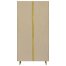  Coaster Furniture Dalton 980075 65-inch 6-shelf Bookcase - White and Distressed Pine IMAGE 5