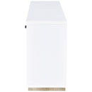  Coaster Furniture Dalton 950405 2-door Storage Cabinet - White and Distressed Pine IMAGE 5