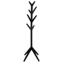  Coaster Furniture Margaret 983272 Solid Wood Coat Rack Clothing Hanger - Black IMAGE 1