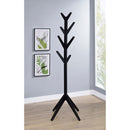  Coaster Furniture Margaret 983272 Solid Wood Coat Rack Clothing Hanger - Black IMAGE 2