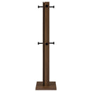  Coaster Furniture Rikkie 983281 Engineered Wood Coat Rack - Walnut IMAGE 2