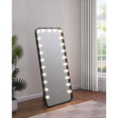  Coaster Furniture Canton 961577 32 x 71 Inch LED Standing Mirror with Speakers - Black IMAGE 10