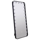  Coaster Furniture Canton 961577 32 x 71 Inch LED Standing Mirror with Speakers - Black IMAGE 1