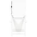  Coaster Furniture Windrose 960963 28 x 67 Inch Tempered LED Standing Mirror - White IMAGE 14