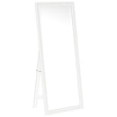  Coaster Furniture Windrose 960963 28 x 67 Inch Tempered LED Standing Mirror - White IMAGE 1