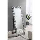  Coaster Furniture Brixey 961473 24 x 63 Inch LED Lighting Standing Floor Mirror - Black IMAGE 15