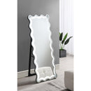  Coaster Furniture Brixey 961473 24 x 63 Inch LED Lighting Standing Floor Mirror - Black IMAGE 16