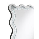  Coaster Furniture Brixey 961473 24 x 63 Inch LED Lighting Standing Floor Mirror - Black IMAGE 18