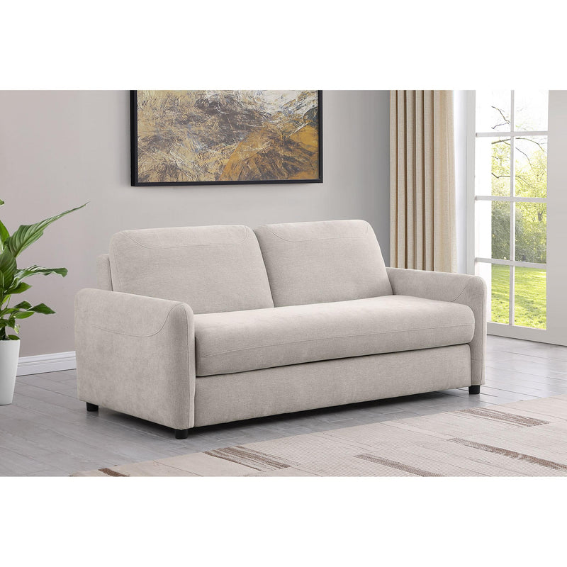  Coaster Furniture Rylie 360027 Upholstered Sofa Sleeper with Queen Mattress - Beige IMAGE 9