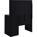  Coaster Furniture Flora 930219 2-drawer Vanity Set with LED Mirror - Black High Gloss IMAGE 11