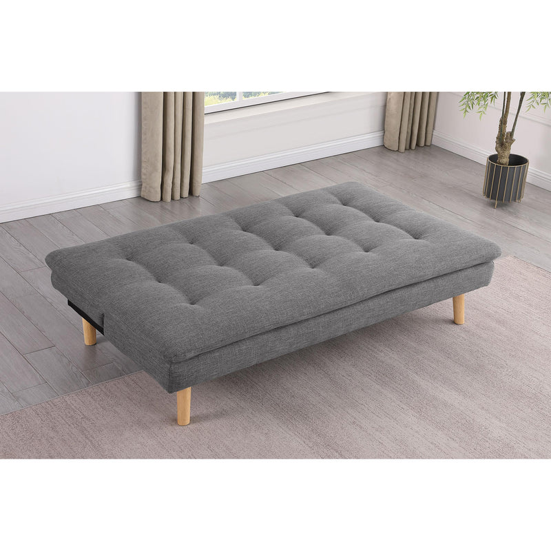  Coaster Furniture Scout 360045 Upholstered Tufted Convertible Sofa Bed - Grey IMAGE 10