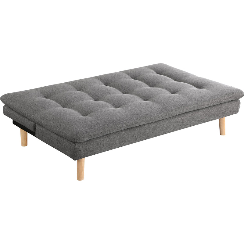  Coaster Furniture Scout 360045 Upholstered Tufted Convertible Sofa Bed - Grey IMAGE 2