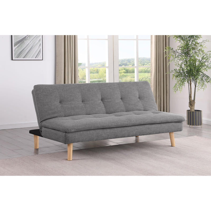  Coaster Furniture Scout 360045 Upholstered Tufted Convertible Sofa Bed - Grey IMAGE 9