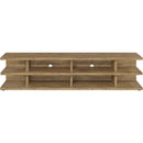  Coaster Furniture Cartmill 710543 78-inch 2-tier TV Stand Media Console - Mango IMAGE 3