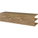  Coaster Furniture Cartmill 710543 78-inch 2-tier TV Stand Media Console - Mango IMAGE 7