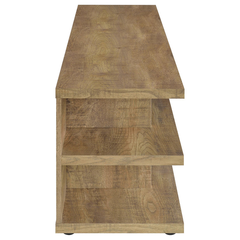  Coaster Furniture Cartmill 710543 78-inch 2-tier TV Stand Media Console - Mango IMAGE 8